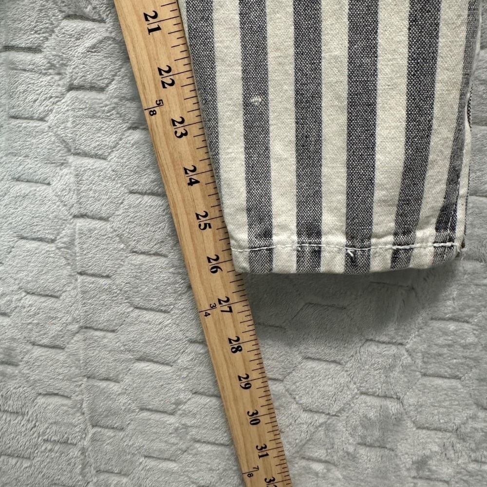 Vtg GUESS Georges Marciano Striped Jeans 29 High Waist 90s Y2K Punk Denim Rocker - Picture 9 of 9